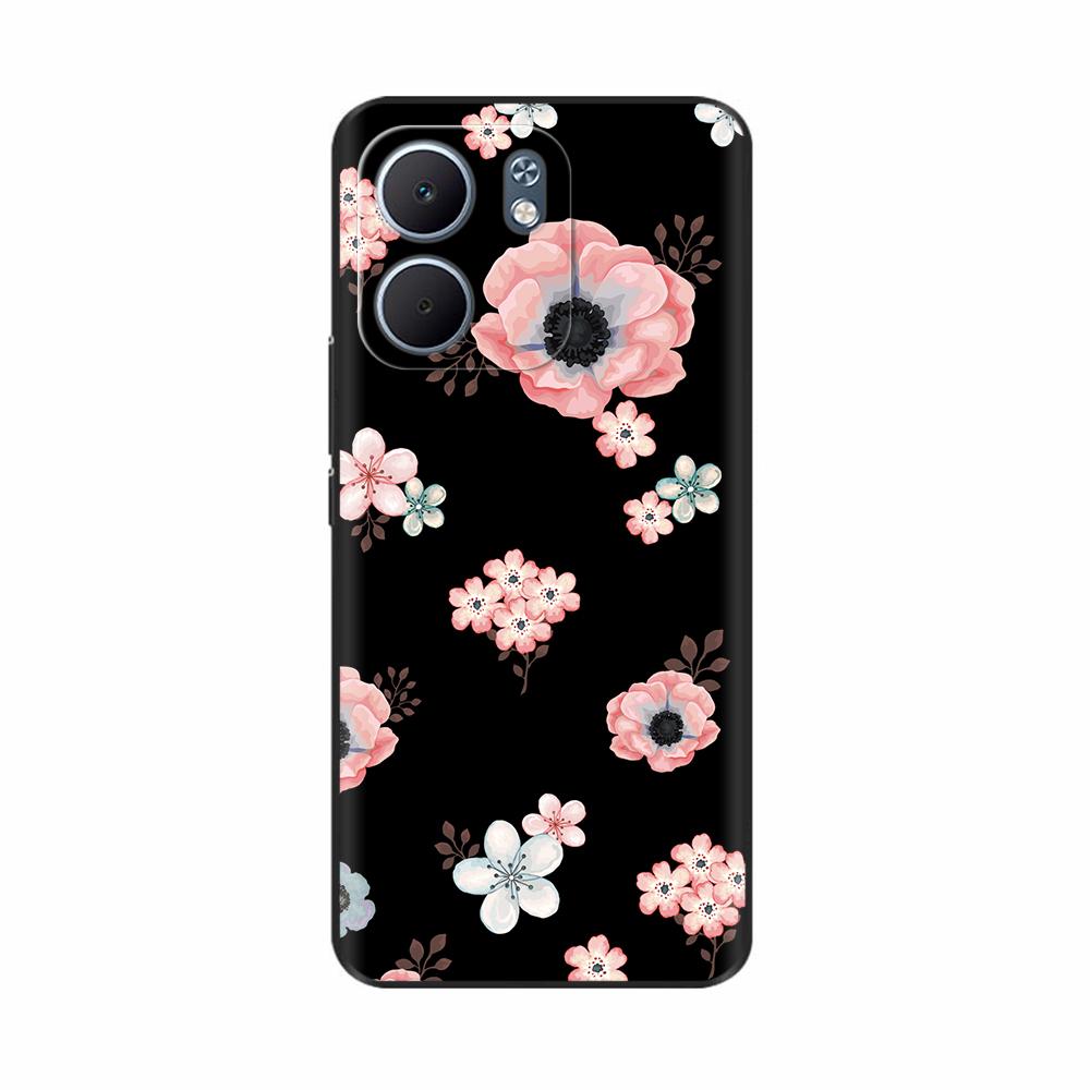 For Oppo A5x Case Soft Silicone Phone Cases Black TPU Back Cover For Oppo A5X A5 x 4G 5G Case Cute Printed Bags Fundas Coque