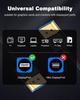 Duttek DisplayPort Silicone DisplayPort 8K DP Male To DP Male Supports for HD Gaming and TVs 1.4 Cable, 1.8m, Cable, Cable, 8K/60Hz, 4K/240Hz,