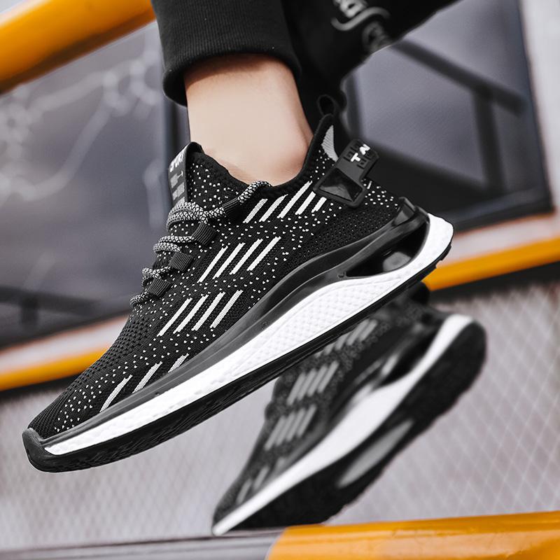 Herren Sportschuhe Neuer Klassischer Stil Tennis Schnürschuhe Hohe Qualität Bequem, Atmungsaktiv, Rutschfest, Langlebig Herren Freizeitschuhe