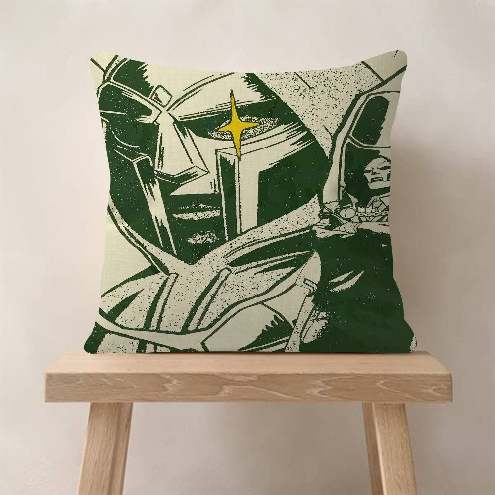 MF DDOOM Music Pop Album Maple Design Cushion Cover Happy Autumn Harvest Decor Holiday Decorati Pillow Cover