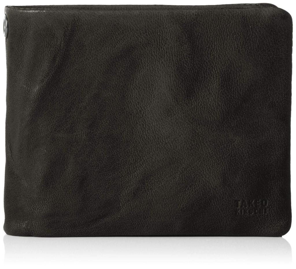 Oyster Accessories Bifold Wallet 720624 Black [Takeokikuchi] Men's