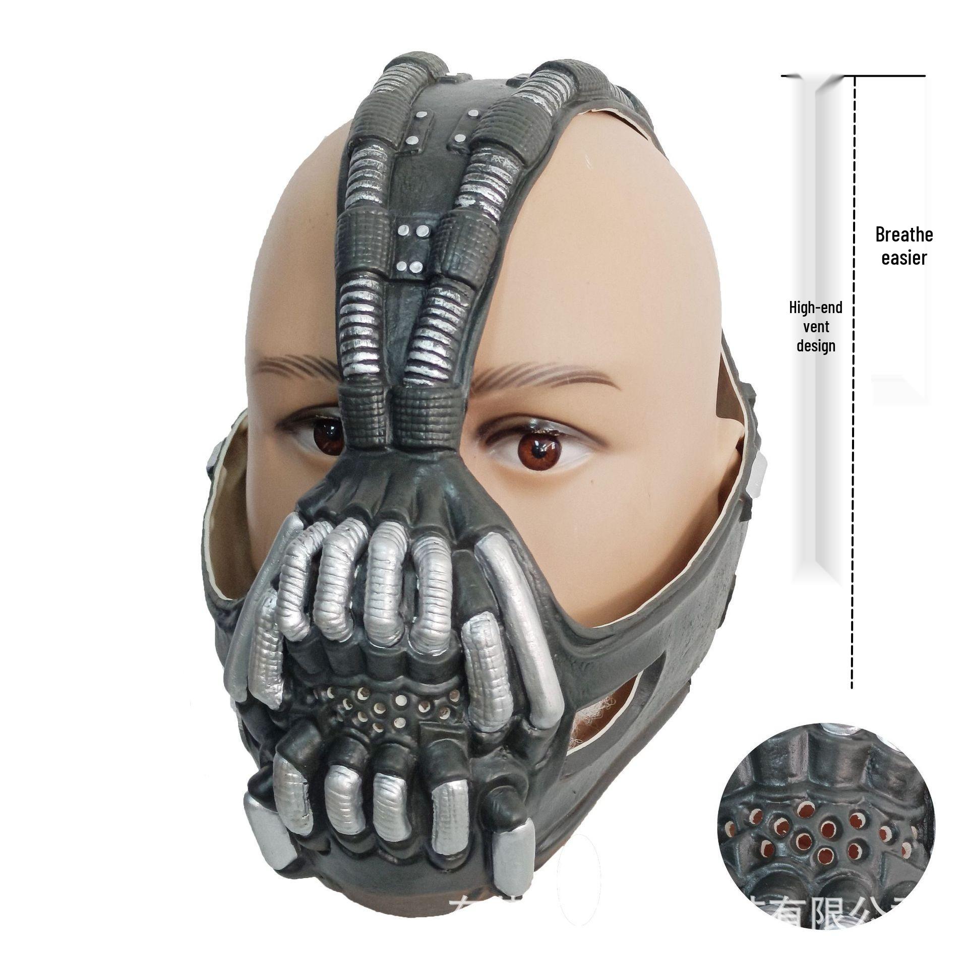 

Серебряная маска Бэйна - Темный рыцарь Джокер Хэллоуин Ужасы Косплей