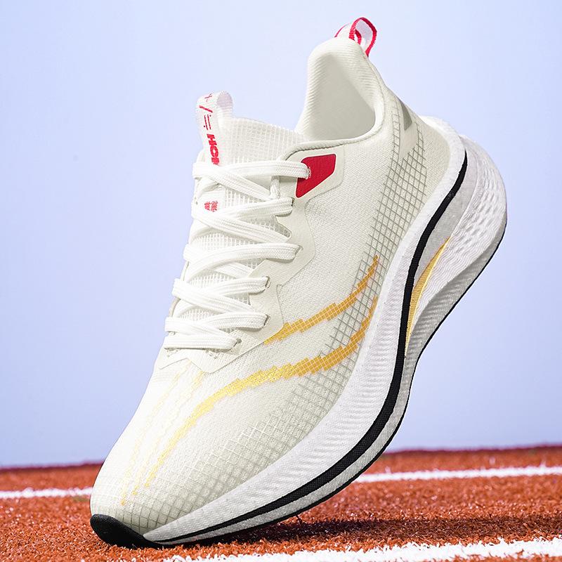 Running shoes summer breathable non-slip new ultra-light carbon plate professional racing casual sports shoes