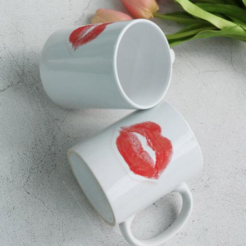 bh198-design mug 2p-chu lips