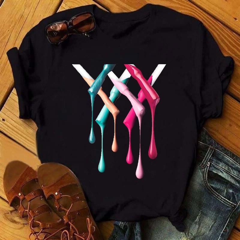 Женские футболки больших размеров — фото 9