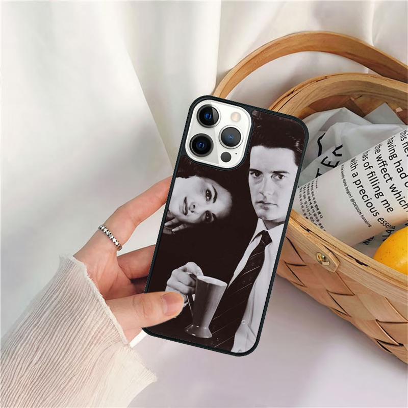 Twin Peaks poster Phone Case For iPhone 17 Air 16 15 14 11 12 13 Pro  MAX Plus coque Cover Shell