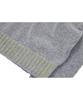 Kkotte Classic Two-Tone Rib Knit (Light Gray)