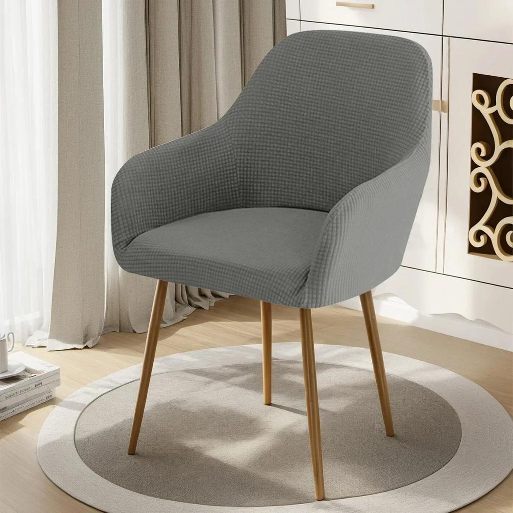 Water-resistant Elastic High Arm Chair Covers Hotel Dining Adjustable Armchair Cover Hotel Bar Seat Slipcover Home Decoration