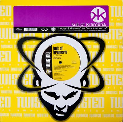 12inch Record KULT OF KRAMERIA - Hopes & Dreams / Voodoo Drums TW1255311 Twisted America 1997 US Dance & Electronica Used
