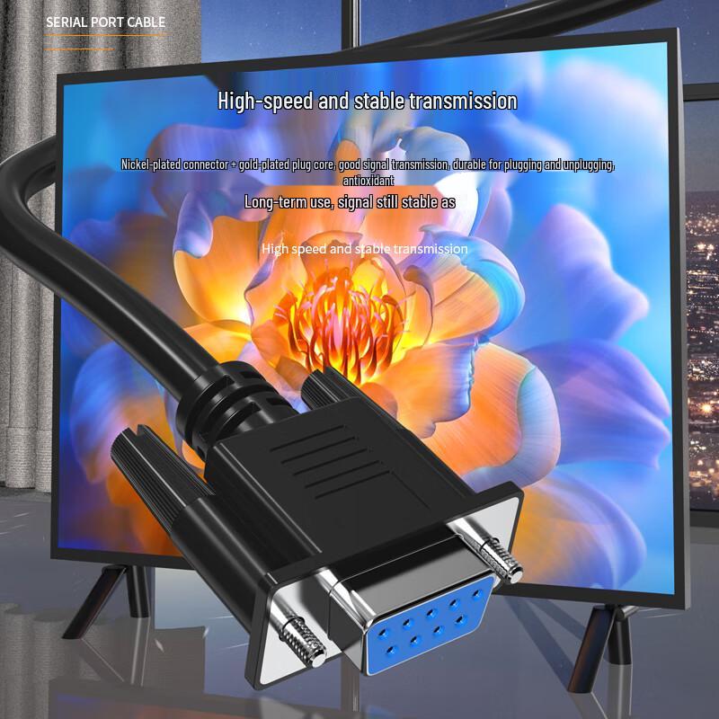ZONWAN DB9 RS232 Serial Extension Cable