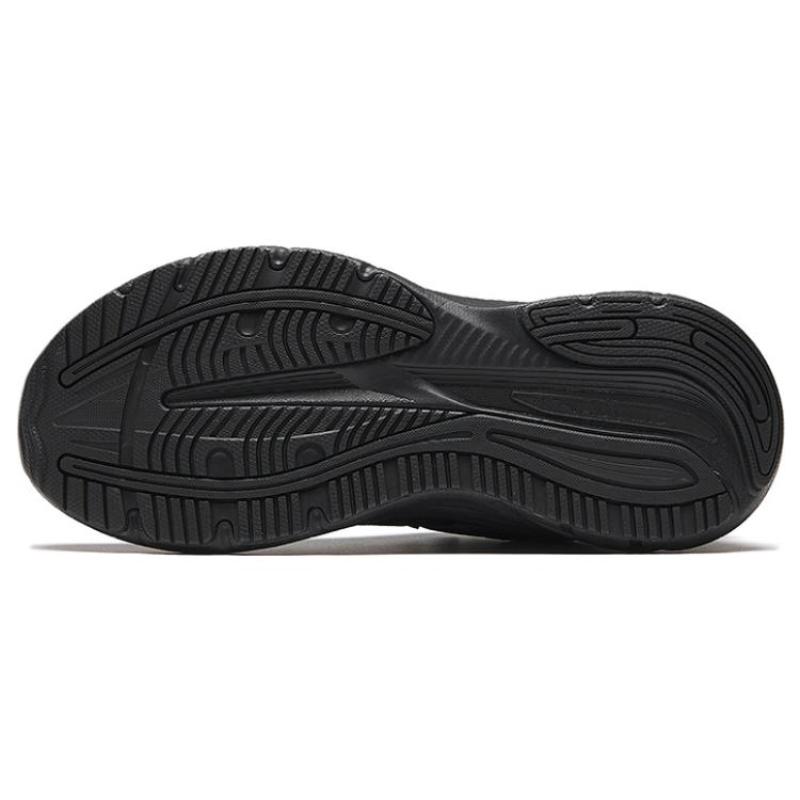 Anta AT956 Cushioning Anti-Slip And Wear-Resistant Low-Top Retro Running Shoes Women's Black Sneakers 922345599-4