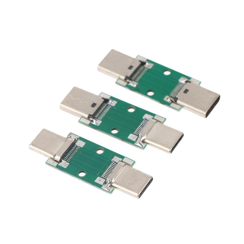 Multifunction TypeC 24Pin Test Board USB31 Female to Male Current Adapter for Battery Pack Evaluation Tech Workshop Use