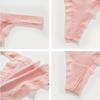 FINETOO Sexy Thongs Low-Rise Lace G-string Panties Women Cotton T-Back Underwear S-XL Female Bikin Underpants Lingerie