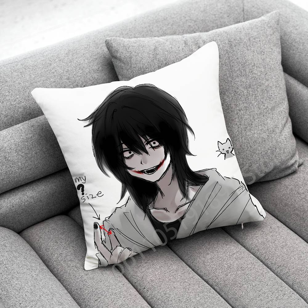 America Leggende Urbane J-Jeff The Killer Federa Cuscino Per 45*45cm 40cm 55cm 50cm 30cm Quadrato Federa Cuscino Auto