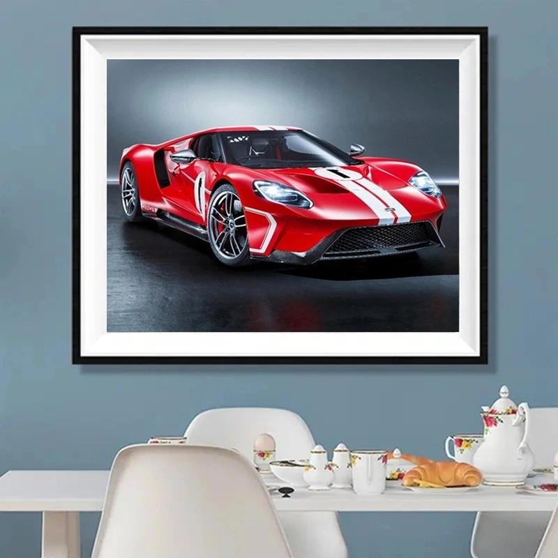 5D DIY горный хрусталь без рамы алмазная живопись 1 шт. 11 — фото 4