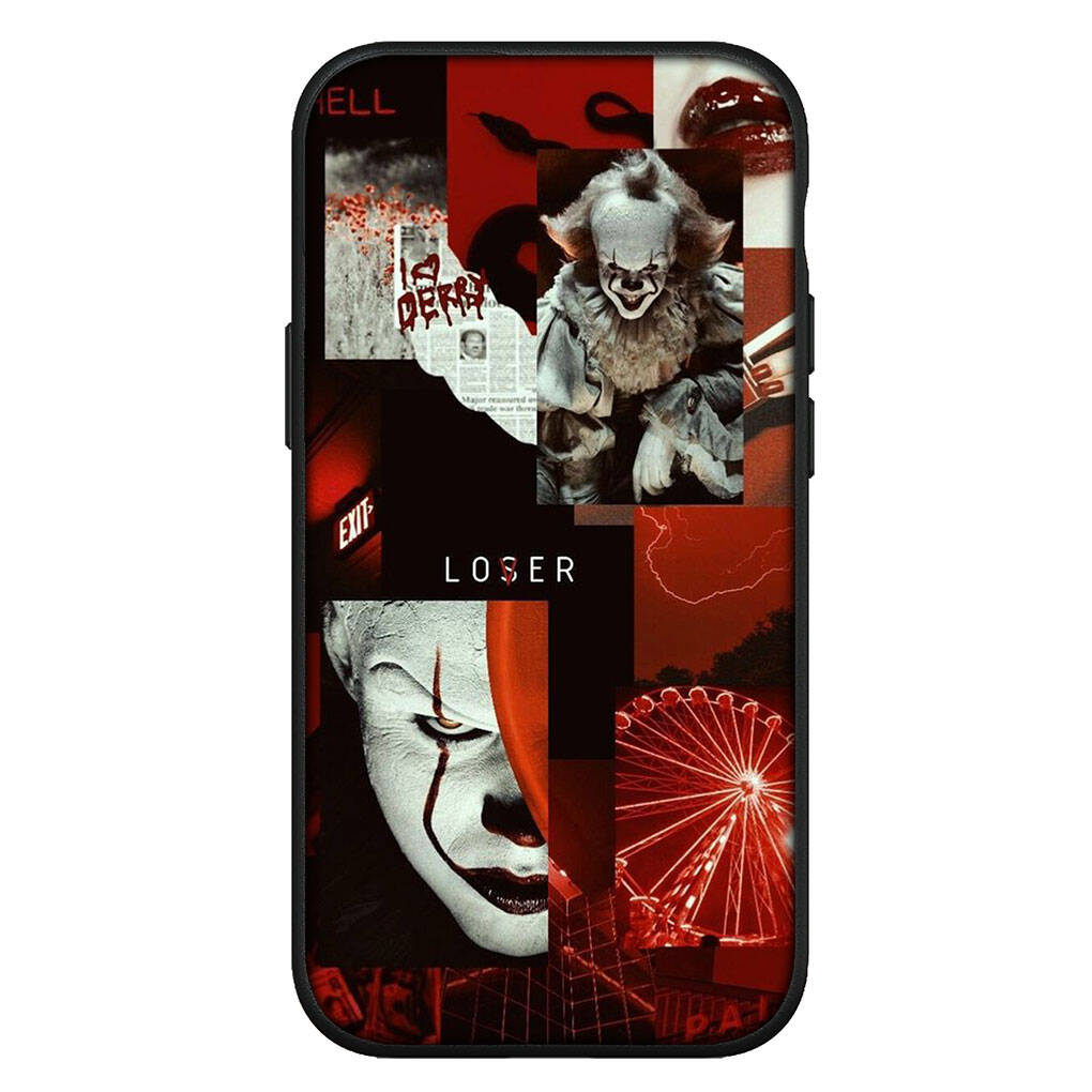 for iPhone 17 16 15 Xiaomi Poco F7 F8 X7 X6 C85 C75 C71 M8 Redmi Note 14 13 12 11 Pro Max 14C 13C 15C A4 Phone Case Pennywise Stephen King's IT Cover