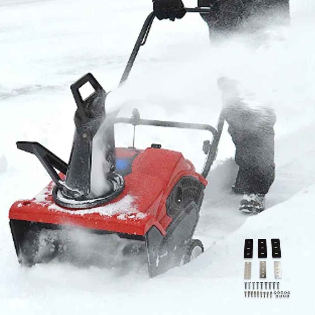 Blower Stainless Steel Parts Snow Blower Kit 3-Paddle Configuration 304 Stainless Steel Lock Nuts And Bolts SBR Rubber Material