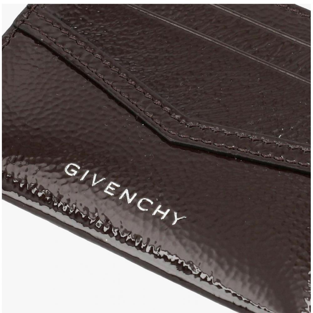 Givenchy Buayou Logo Card Wallet Bb60lpb27c