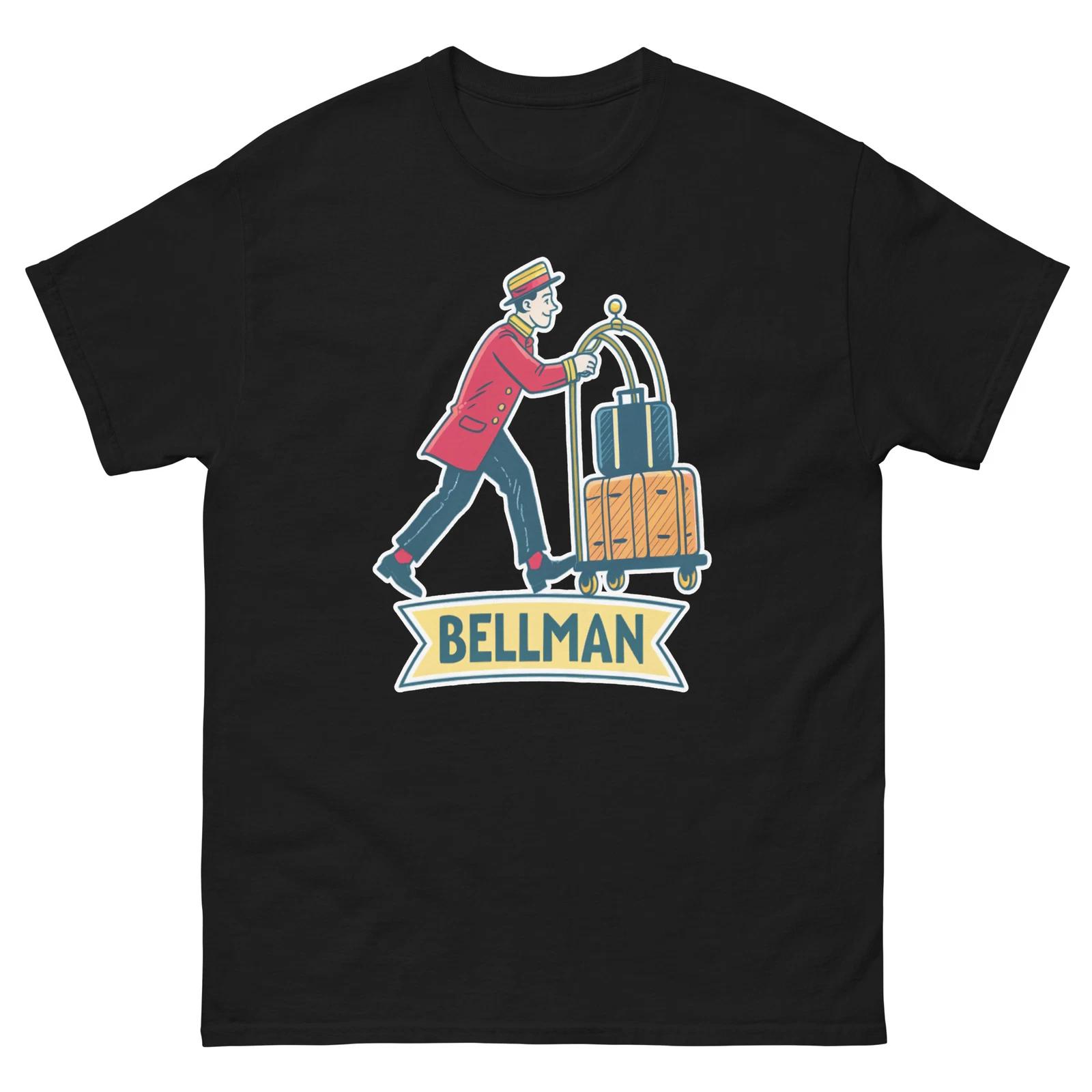 Bellman Hotel Item Travel Motel T-Shirt XL