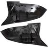 BMW 3 F30 F31 2012- BLACK GLOSSY mirror cover left + right 2 pcs. SET