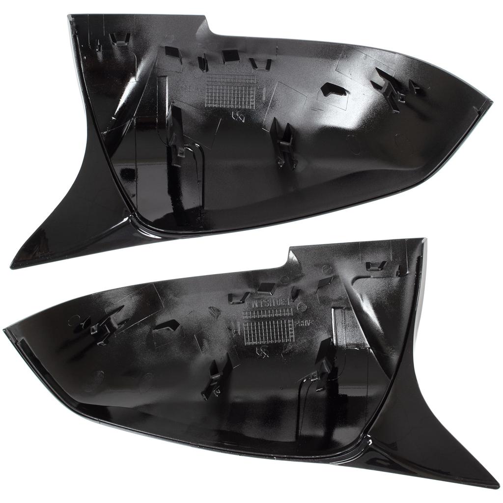 BMW 3 F30 F31 2012- BLACK GLOSSY mirror cover left + right 2 pcs. SET