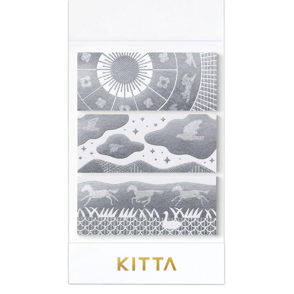 King Jim Masking Small and Portable Masking Tape KITTA Special Changing Foil Shizen KITPP005 Tape,