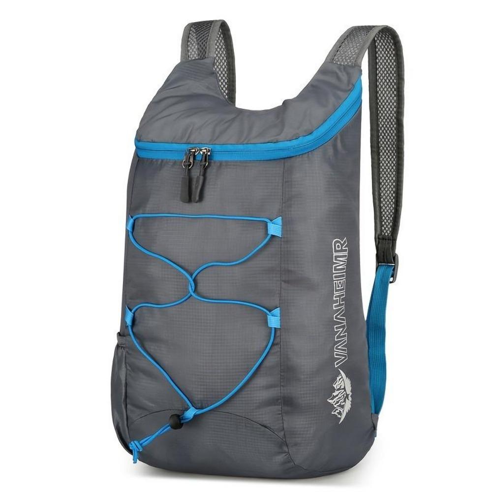 Small Portable Multifunctional Sports Backpack, Foldable Lightweight Waterproof Storage Bag For Men Outdoor Camping Hiking Travel Backpack