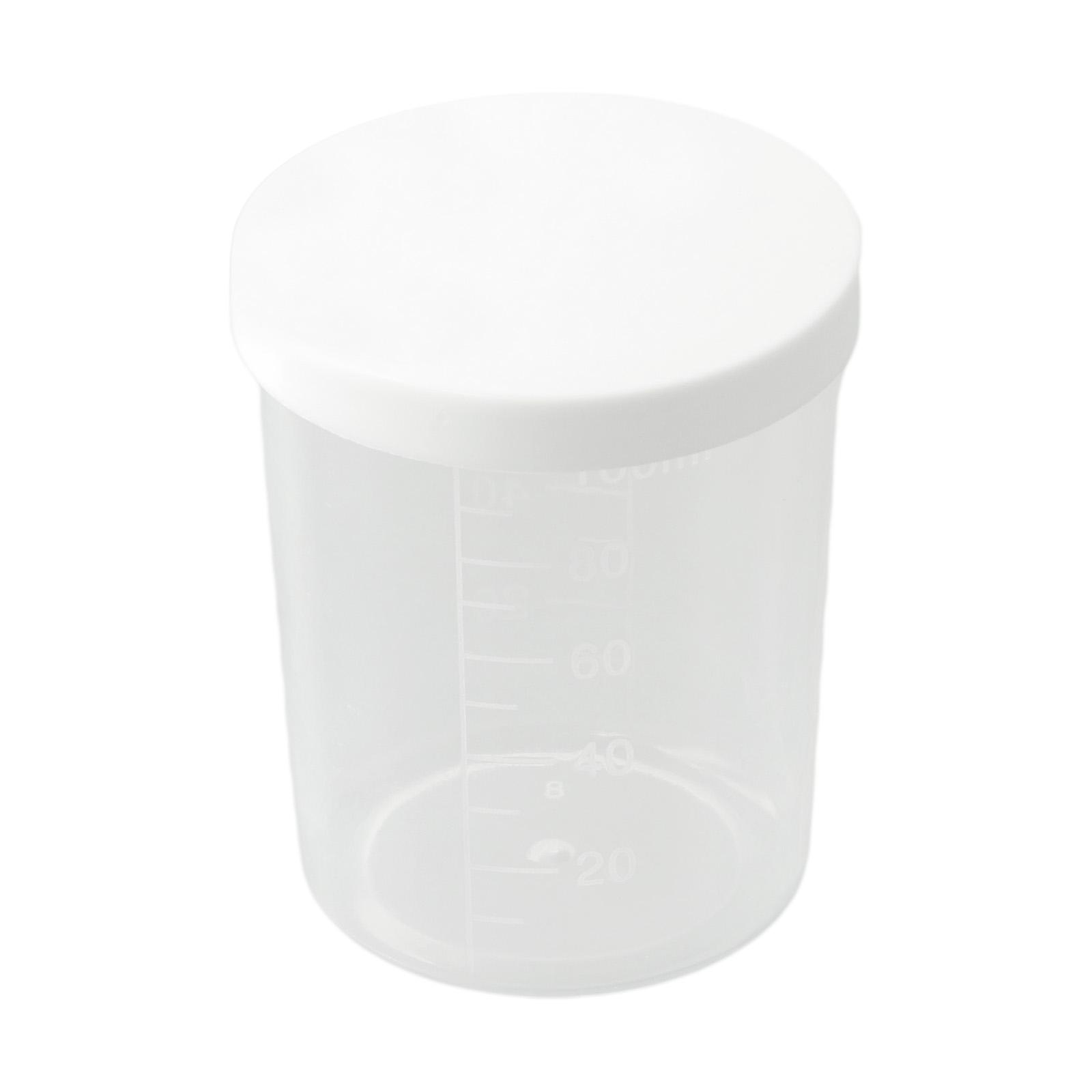 

Practical and 10PCS Measuring Cup Set, Transparent Plastic Container with Lid 30ml