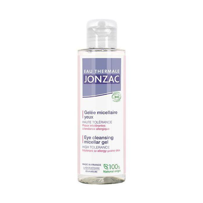 Eau Thermale Jonzac Reactive Control Gelée Micellaire Yeux Bio 100ml
