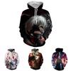 Sweatshirt Tokyo Unisex Ghoul Cosplay Sweater Capuche Sweat Hoodie Pullover