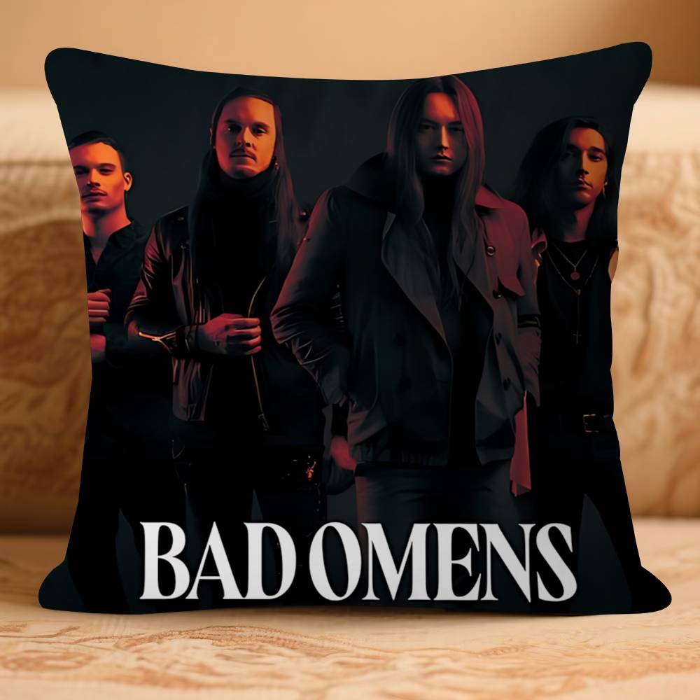 Rock BAD O-OmenS Cushion Cover 30x50 Polyester Sofa Cushions Decorative Throw Pillows Home Decoration Pillowcover