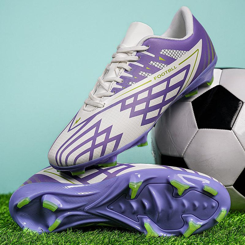 Football shoes boys low-top primary and secondary school students competition training shoes artificial grass long nails broken nails sports shoes