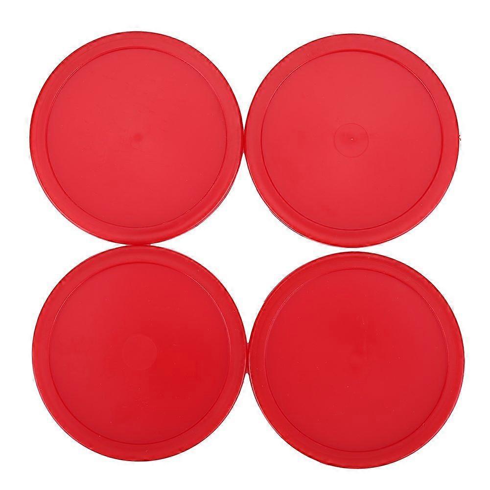 Air Hockey Pushers, Plastic Lightweight Goalies Ice Hockey Pushers Pucks Set Replacement for Tables Game
