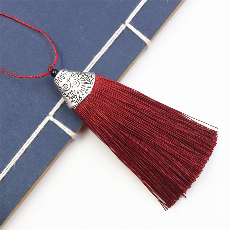Pure Handmade Fish Mouth Tassel Ear Bag Hanging Keychain Special Alloy Metal Hat Tassel Ear Pendant Pendant