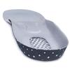 Men Sports Insole EVA Silicone Running Athletic Shock Absorption Breathable Arch Support Inserts Black 41‑45