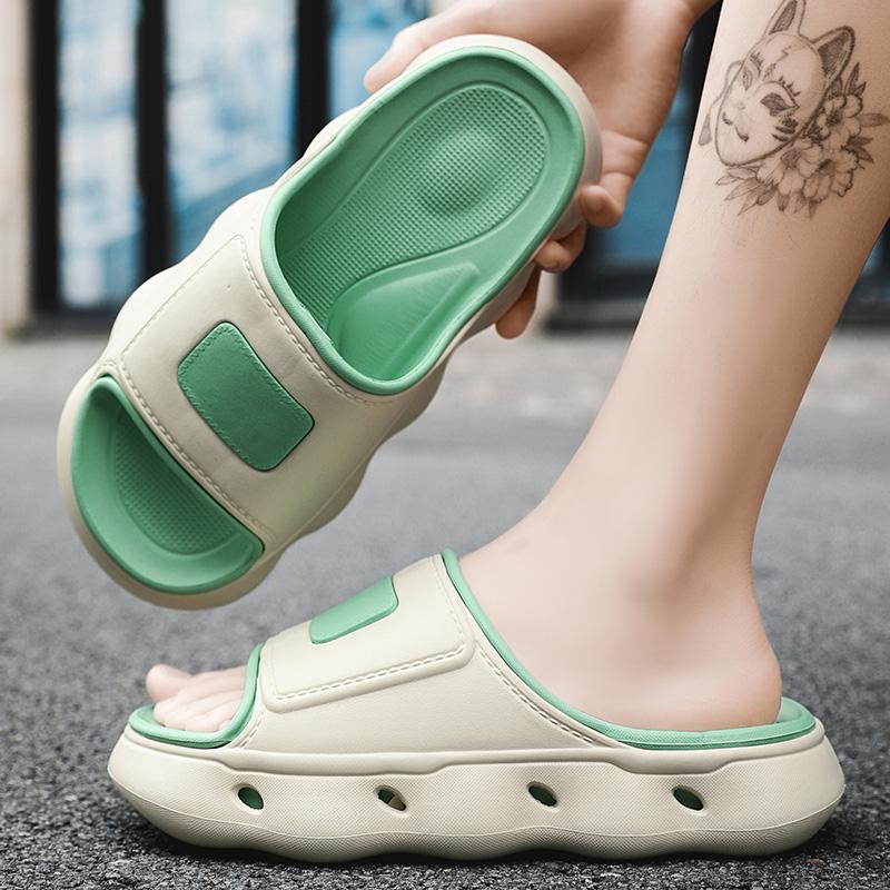 38-49 Men's Slippers Indoor Outdoor Sandals Beach Soft Sole Comfortable Slides Men Casual Shoes Men Home Slippers