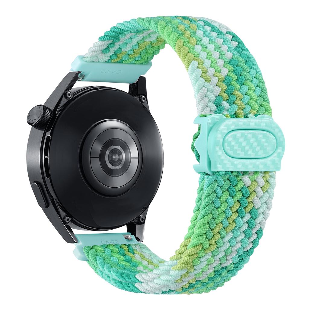 Strap For Samsung Galaxy Watch 7 6 4 classic/5 pro/active 2/s3/46 braided solo loop bracelet Huawei watch GT2 3 4 20mm/22mm Band