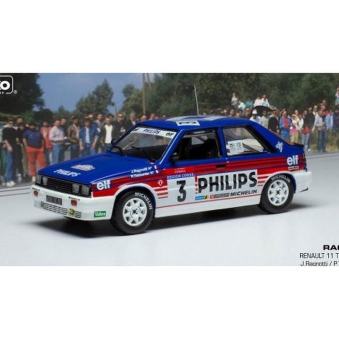 Assembled Miniatures - Renault 1987 Ragnotti 1/43 IXO
