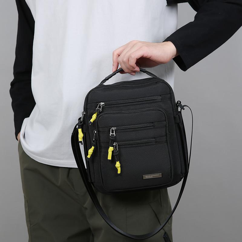 Oxford Men Crossbody Bag Single Shoulder Bags Big Capacity Storage Fashion Multi-Pockets Business Trip Cross-body Bags Day pack