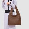 Retro Large-Capacity Lightweight Women's Shoulder Tote Bag