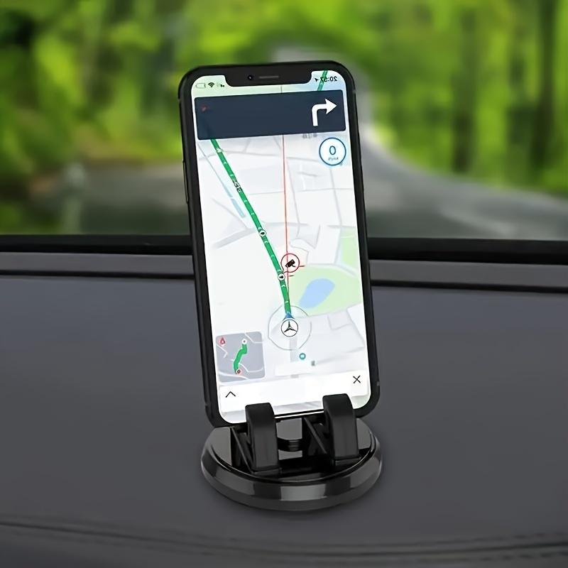 1 szt. Uniwersalny uchwyt samochodowy na deskę rozdzielczą z obrotem 360° — Antypoślizgowy, regulowany. Solidny uchwyt na telefon na każdą porę roku Prezent,Święta Użyteczny
