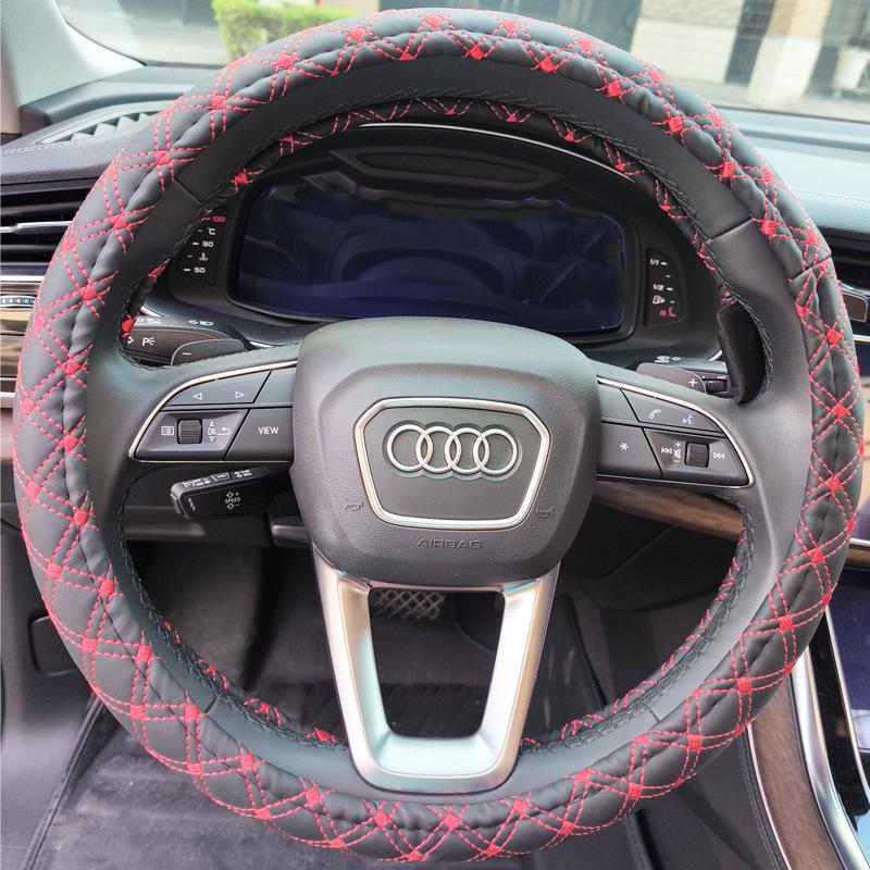 Electric Heated Hand Warmer Steering Wheel Cover - 12V Quick Heating for Winter