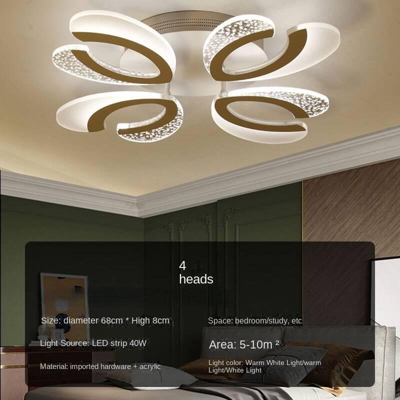 LED Living Room Ceiling Lamp Bedroom White Restaurant Hotel Villa Creative Lamp Ceiling Light