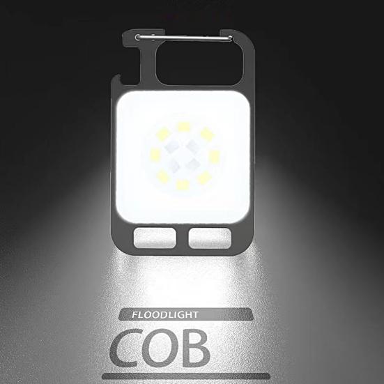 Rechargeable Magnetic Suction High Brightness Snap Spring Bottle Opener Emergency Light Mini LED