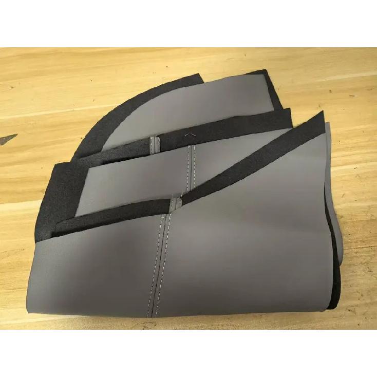 4Pcs/SET Microfiber Leather Car Door Armrest Panel Protective Cover For Toyota Camry 2006-2012 with Mount Fittings