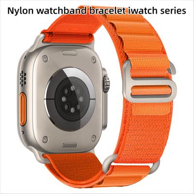 Alpine Strap For Apple Watch Band 44mm 40mm 49mm 45mm 41mm 38mm 42mm Nylon Watchband Bracelet Iwatch Series 9 5 SE 6 7 8 Ultra 2