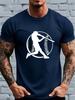 Unisex Summer Short Sleeve T Shirt Baseball Batter Silhouette Graphic Tee Crew Neck Sports Fan Casual Streetwear Unisexs Fashion Top