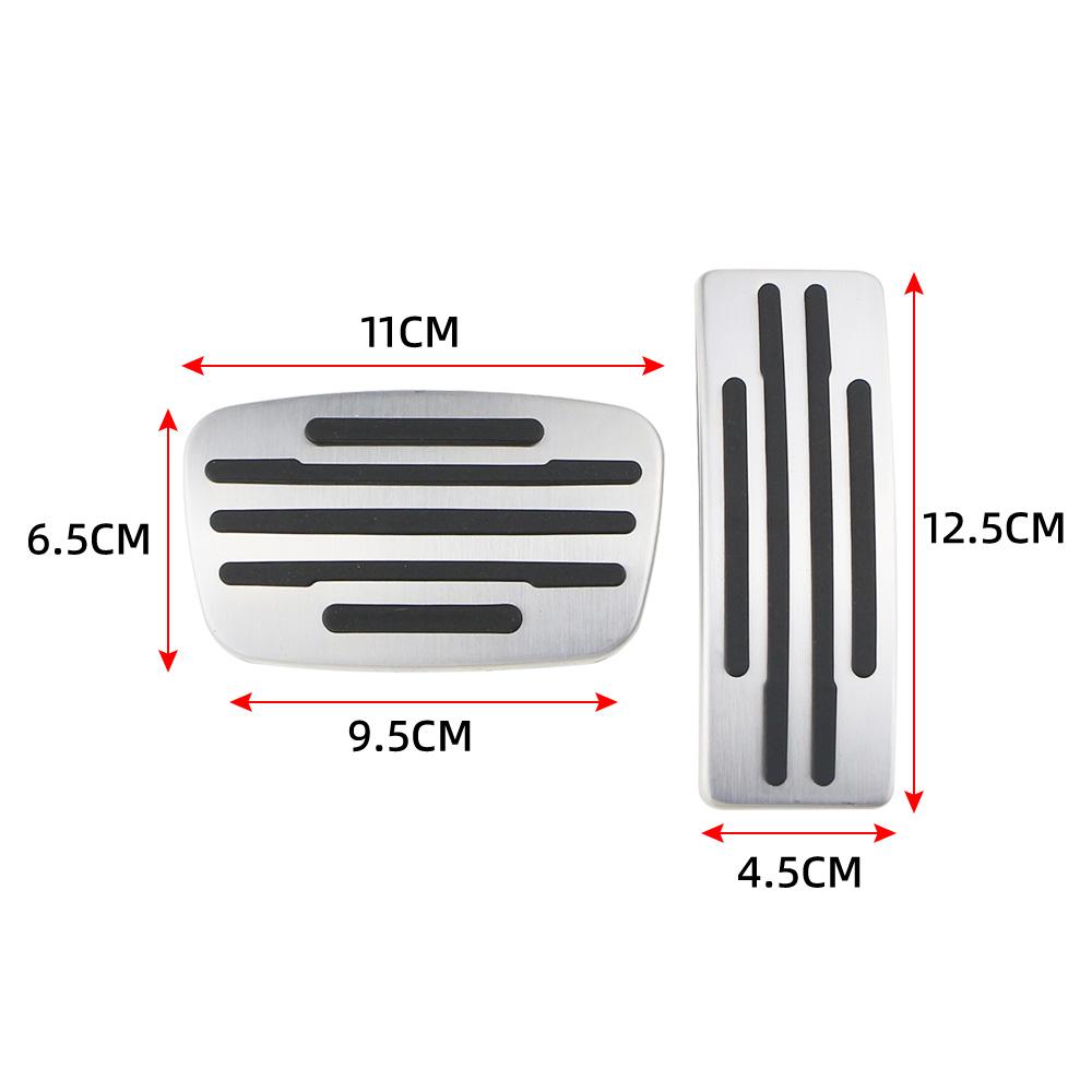 Car Pedals for Chevrolet Orlando 18-22 Trax 19-22 Track 19-22 ONIX 20-22 Trailblazer 19-22 LHD Accelerator Brake Pedal Pad Cover