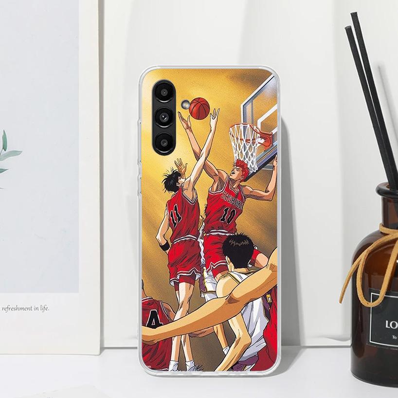 Slam-Dunk Basketball Anime Phone Case For Samsung Galaxy A17 A37 A57 A16 A26 A36 A56 A15 A25 A35 A55 A14 A24 A34 A54 A13 A23 A33