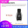 New 2025 Car Remote Key Case Cover Protector Shell for Mercedes Benz A B C E Class GLS GLA GLK GLC CLS CLA AMG W204 W205 W212 W4